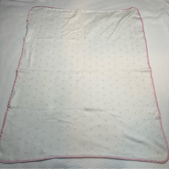 Dior Bedding Vintage Baby Dior Floral Blanket Satin Trim Poshmark